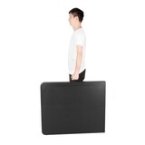 thumbnail of Mesa plegable rectangular Bolero negra de 183 cm