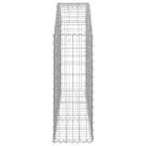 thumbnail of vidaXL Gabione mit Hochbogen 150x30x80/100 cm Verzinktes Eisen