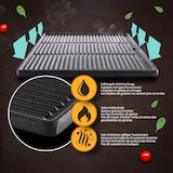 thumbnail of Grillplaat 41,3x30,5 cm/antraciet