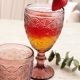thumbnail of Bidasoa Rose Moon Set 6 Vasos Bajos Vidrio 29Cl