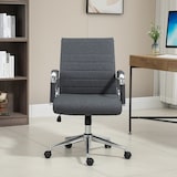 thumbnail of SVITA OFFICE COMFORT bureaustoel draaistoel directiestoel stoffen bekleding donkergrijs