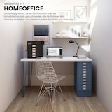 thumbnail of BISLEY Multidrawer Schubladenschrank aus Metall abschließbar in verkehrsweiß Schrank für Büro Werkstatt und Zuhause Stahlschrank