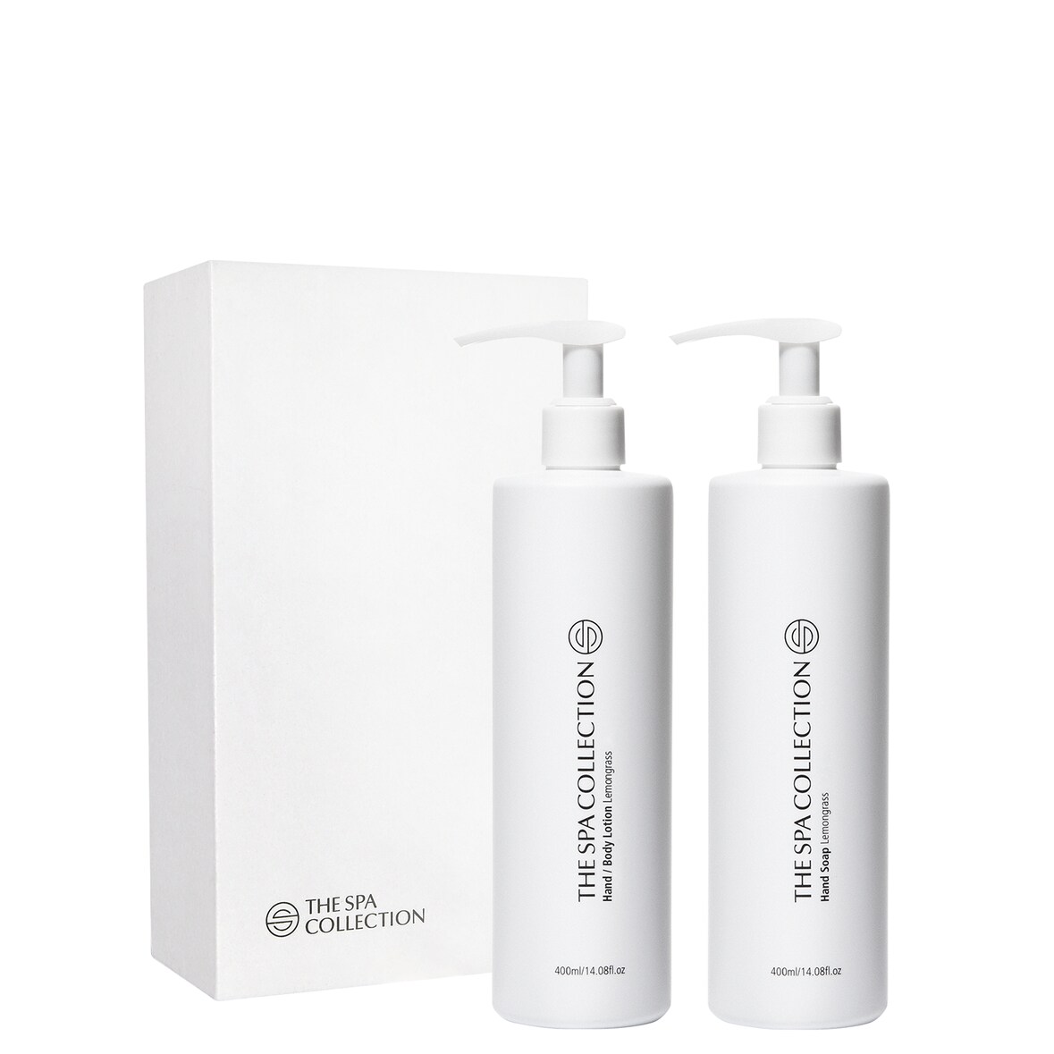Geschenkbox Handseife & Bodylotion 400 ml - The Spa Collection Lemongrass (Karton mit 10 Stück)