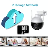 thumbnail of Camera IP Sans Fil HD 8MP Vision Nocturne Détection Intelligente YONIS