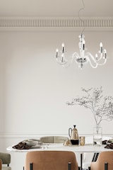 thumbnail of Cristelle Tischlampe aus Kristallglas mit Stofflampenschirm, E14 IP20-Anschluss, klassisches Design - Rossini Illuminazione