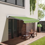 thumbnail of Wasabi - Toldo Exterior Enrollable 3x2,5 Green – Estructura Semicofre de Aluminio - Lona Acrílica Protección Solar UV