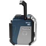thumbnail of Makita Baustellenradio DAB, DAB+ AUX, Bluetooth?, USB spritzwassergesch?tzt, sto?fest T?rkis, DMR115