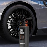 thumbnail of Mini compresor portátil para coche y moto, 160 PSI, 3 en 1: compresor, banco de energía y linterna