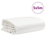thumbnail of vidaXL Abdeckplane Weiß 5x5 m 650 g/m²
