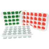 thumbnail of Migros IJsblokjesvorm  - 1 Set van 3 stuks - 72 ijsblokjes - Silicone Drukkers - BPA vrij