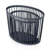 thumbnail of Prosperplast - Conjunto de 2 cestos decorativos de jardim/mesas laterais CLUBO, dimensões: 568x348x450 mm, antracite