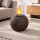 thumbnail of Chimenea de bioetanol de suelo Chimenea ecológica interior exterior Quemador de acero inoxidable 1,5 l Salón y restaurantes 40x54 cm – Marrón