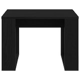 thumbnail of vidaXL Couchtisch Schwarz Eichen-Optik 50 x 50 x 35 cm Holzwerkstoff