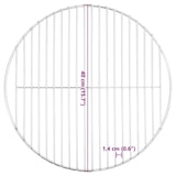 thumbnail of Grille De Barbecue Ronde ø40 Cm Acier Inoxydable 304