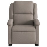 thumbnail of vidaXL Elektrischer Massagesessel mit Aufstehhilfe Taupe Stoff