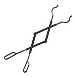 thumbnail of Relaxdays Kaminzange, 66,5 cm lang, Feuerzange für Holz & Briketts, Brennholz-Greifzange Ofen & Kamin, Stahl, schwarz