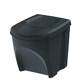 thumbnail of Keden Sortibox Juego de 4 Cubos de Reciclaje 25L cada uno en color Negro