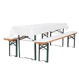 thumbnail of Bierbank Auflagen Hussen Set 6 Teile