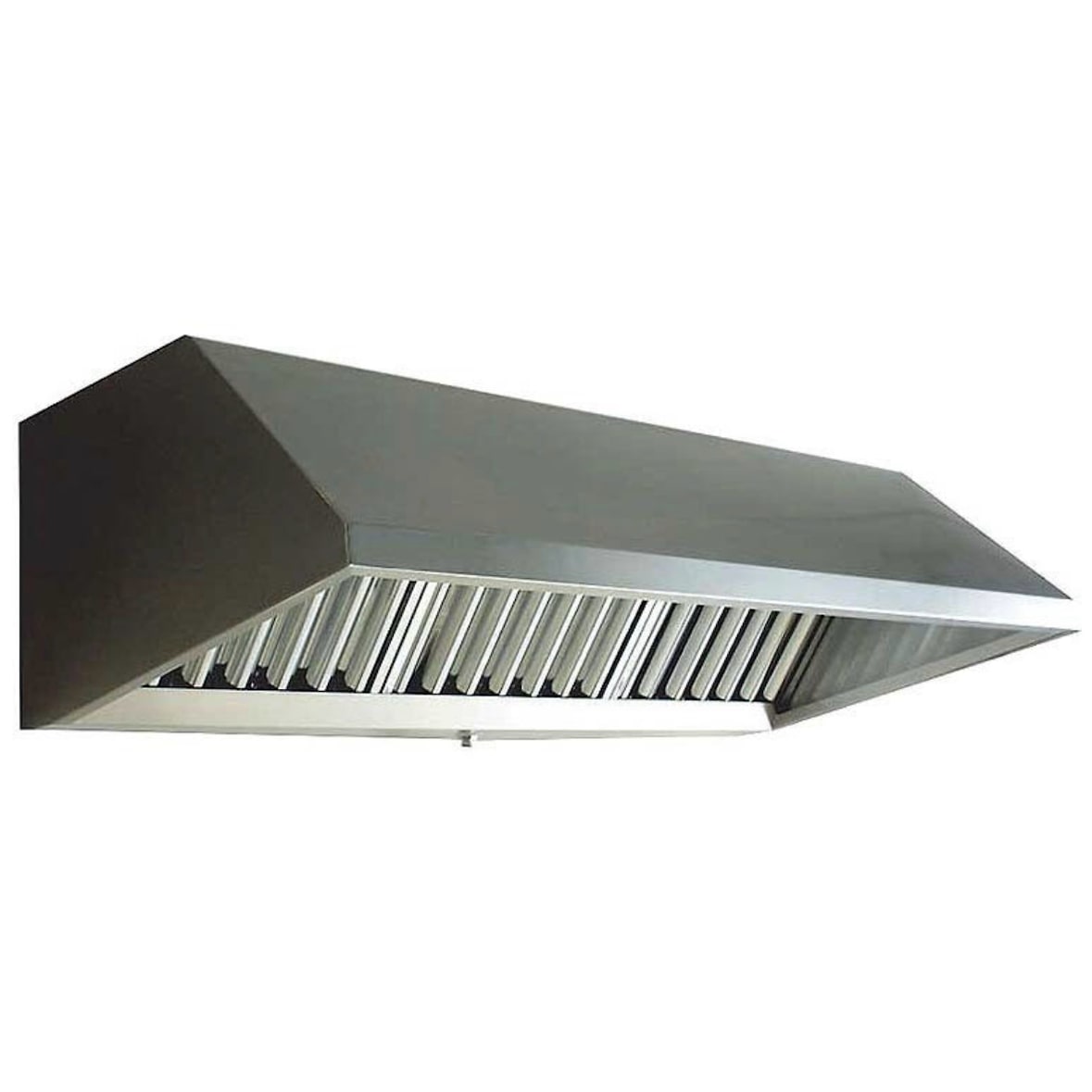 Gasfrit- Campana extractora industrial de acero inoxidable 2000 x 800 x 680 mm