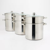 thumbnail of Couscoussier inox 20 cm 4 litres -  400.00 cl Multicolore  Acier Inoxydable (inox  Table Passion