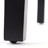 thumbnail of Set van 4 eetkamerstoelen Keukenstoel Littau ~ leer, bruine donkere poten