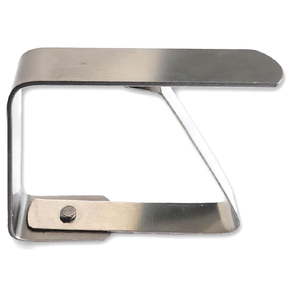 HEKU 24 Stück Tischdeckenhalter - Vielseitige Tischtuchklammern, wetterfeste, robuste & stabile Tischclips für sicheren Halt, ideal für Gartenmöbel