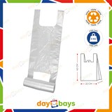 thumbnail of DayBays 4000 Stk. Knotenbeutel auf Rolle 3 Kg 22+12x42 cm  HDPE  Transparent