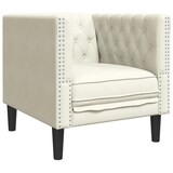 thumbnail of vidaXL 3-tlg. Chesterfield-Sofa-Set Creme Kunstleder