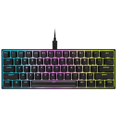 Corsair K65 RGB Mini Mechanische Kabelgebundene  Tastatur Cherry MX Speed
