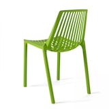 thumbnail of Chaise de jardin ajourée en plastique vert - Oviala