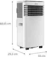 thumbnail of Climatiseur mobile 9000Btu/h 2.6kW Refroidisseur d'air Minuterie 24h 4 roulettes Déshumidificateur Ventilateur Air frais Jocca