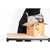 thumbnail of Lot 10 carton colis isotherme 30x30x30cm pour expédition de produits frais. Maintien T°C froide 48/72H. Sache métallisée isolation épaisse mousse PU