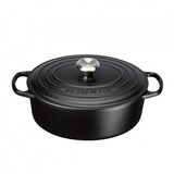 thumbnail of Le Creuset Bräter Signature 40 cm oval Schwarz 13,9 L