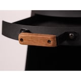 thumbnail of PURLINE Rundgrill mit runder Grillplatte und Grillrost aus schwarzem Stahl EFP55RB