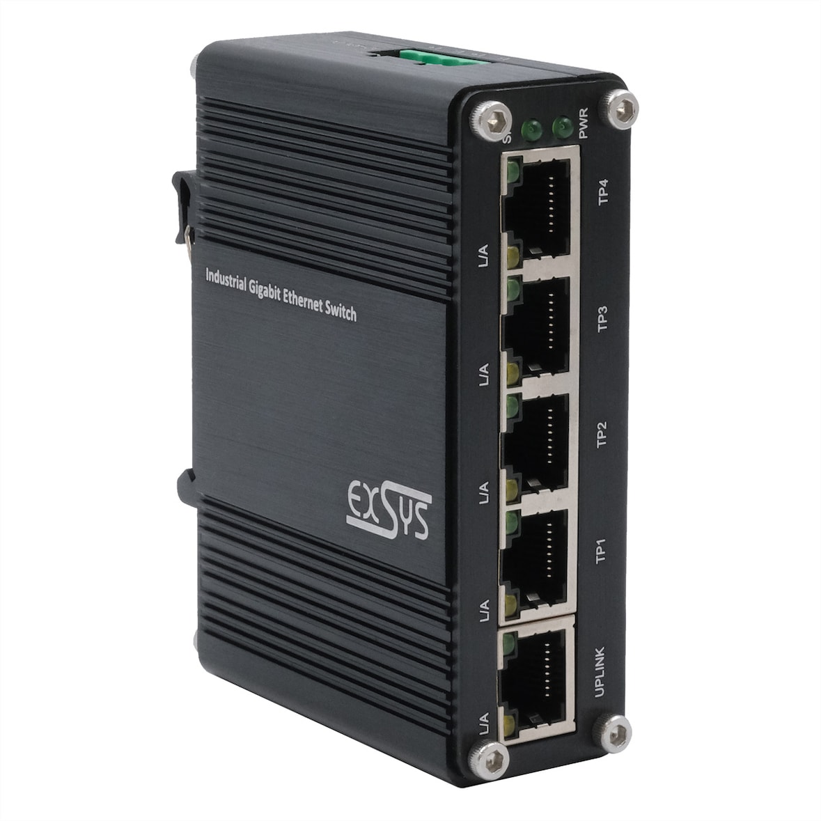 EXSYS EX-62020 5-Port Industrie Ethernet Switch