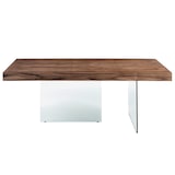 thumbnail of Angel Cerdá  Tavolo da pranzo in legno di noce e vetro temperato 1028C