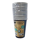 thumbnail of Pronappe 89112I 20x 15 Pappbecher, 20 cl - Marineblau