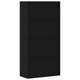 thumbnail of vidaXL Aktenschrank Schwarz 90x40x220 cm Stahl