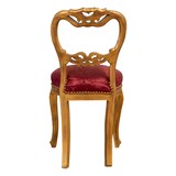 thumbnail of Sedia poltrona stile Luigi XVI in faggio, elegante e resistente, alta qualità