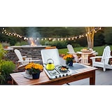 thumbnail of Réchaud gaz portable 4 feux 4650W Blanc laqué Couvercle KEMPER