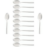 thumbnail of Arcos Juego de 12 Cucharas de Postre, Monoblock de una pieza en Acero Inoxidable 18/10 y 190 mm, Color Plata