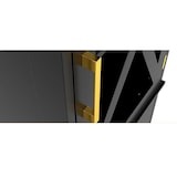 thumbnail of COSTWAY Badezimmerschrank, hoher Schrank mit verstellbaren Einlegeböden, Schublade, Badezimmerschrank