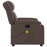 thumbnail of vidaXL Massagesessel Braun Kunstleder