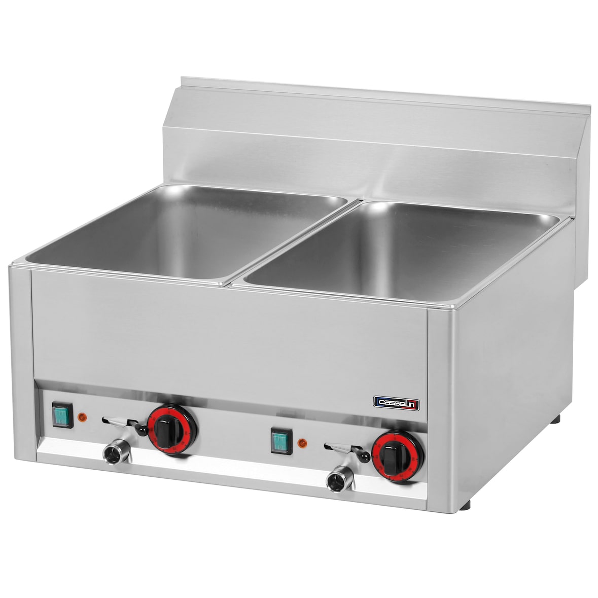 Doppelte Bain-Marie GN 1/1 mit Ablassventil 66 - Linie 600 C6DBMV66 Casselin