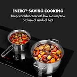 thumbnail of Delicatessa 90 Slim Einbaukochfeld Induktion 4 Zonen 7000W Autark Schwarzes Glas
