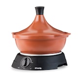 thumbnail of H.Koenig Elektrische Tajine TAJ3 / 3 L / Schmortopf / Terrakotta / Einstellbare Temperatur / Kontrollleuchte / 600 W