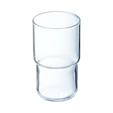 thumbnail of Arcoroc Log Tumbler, Trinkglas, stapelbar, 320ml, Glas gehärtet, transparent, 6 Stück