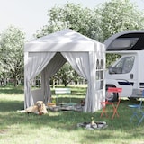 thumbnail of Outsunny Gazebo Pieghevole Pop Up 2x2 m con 4 Pareti Rimovibili Bianco