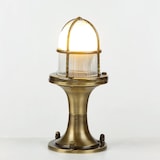 thumbnail of Sockelleuchte außen Messing H:25cm Terrasse Weg