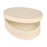 thumbnail of Garcia de Pou 20 Unités - Mini Boîte Ovale Avec Couvercle 19,5X14,5X5 Cm Naturel Bois